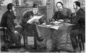Текст на предварителният Санстефански мирен договор, сключен между  Русия и Турция на 19 февруари/3 март 1878 г.