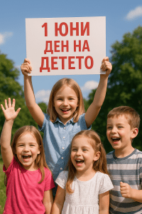1 юни – празникът на всяко дете, и на онова, което живее в нас